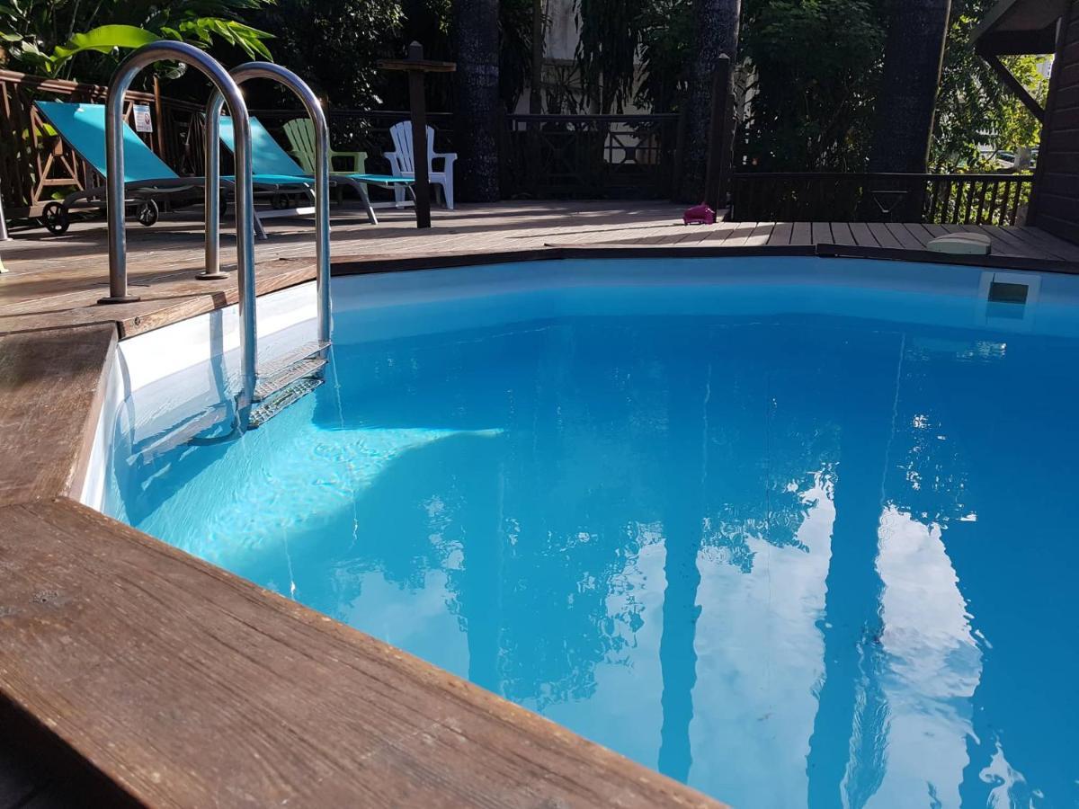 Gites Les Lodges Des Hauts De Deshaies Bungalow Barbade מראה חיצוני תמונה